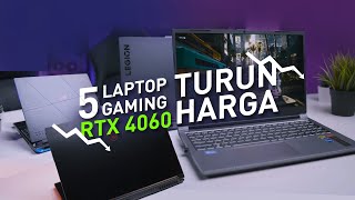 Deretan Laptop Gaming RTX 4060 Yang TURUN HARGA di Awal 2024 [upl. by Grissom650]