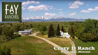 SOLD  Montana Ranches for Sale  Crazy D Ranch  Fay Ranches [upl. by Oinafipe]