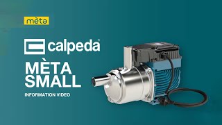 Calpeda MÈTA Small Pump At your local Irrigear® Independent Experts [upl. by Enaols107]