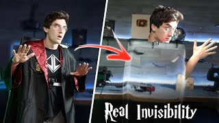 Real Invisibility Cloak Using Artificial Intelligence  Harry Potter Invisibility [upl. by Ibrad]