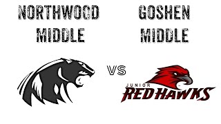 Northwood Middle vs Goshen Junior Redhawks [upl. by Dupin]