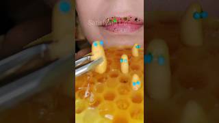 ASMR Satisfying Kohakutou Honeycomb asmr asmrcrunch satisfyingsounds [upl. by Suchta]