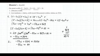 Põhikooli matemaatikaeksam 2024  esimene ülesanne [upl. by Akiwak594]