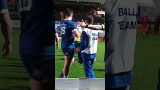 Leinster score try after dan sheehan lineout throw [upl. by Ellis]