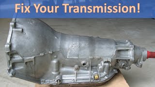 How to Fix An Incorrectly Shifting Transmission Yourself Incl Turbo Hydramatic 350375400425 [upl. by Anatnahs]