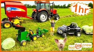 LITTLE BOYS LOVE JOHN DEERE TRACTORS [upl. by Attirb]