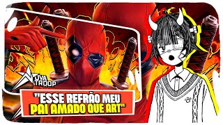 【QUEBROU A QUARTA PAREDE】Imortal Tagarela  Novatroop  Deadpool Marvel [upl. by Nnor]