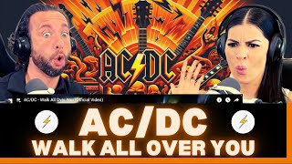 IS ANGUS UNDERRATED ON THAT GUITAR First Time Hearing ACDC  Walk All Over You Reaction [upl. by Ajay]