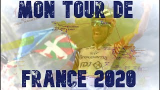 Mon TDF 2020  Etape 13 à 15 avec la Groupama FDJ [upl. by Amathiste238]