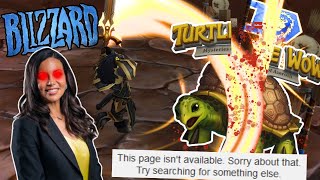 BLIZZARD DELETES TURTLE WOWS YOUTUBE CHANNEL DUE TO UNREAL ENGINE 5 TRAILER [upl. by Yanahc67]