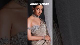 Alia Bhatts diet plan shorts trending aliabhatt [upl. by Ynnos279]