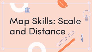 Y1112 Geography Scale and Distance on Maps [upl. by Etteve]