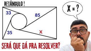 📚NÃO SUBSTIME ESSA QUESTÃOMATEMÁTICA💯GEOMETRIATEOREMA DE PITÁGORAS💪CONCURSOS MILITARES [upl. by Eteragram]