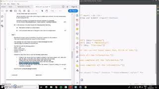 Javascript 9626 March 17 04 A2 Task 4 Walkthrough tutorial [upl. by Noli]