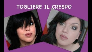 TOGLIERE IL CRESPO IN POCHI MINUTI Rowenta Spazzola Rotante [upl. by Annadiana502]