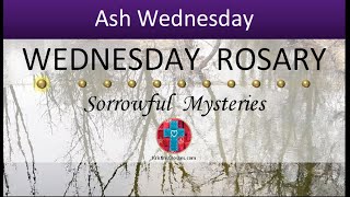 Ash Wednesday Rosary • Sorrowful Mysteries of the Rosary 💜 February 14 2024 VIRTUAL ROSARY [upl. by Natye]