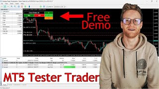 MT5 Tester Trader For Manual Backtesting  New EA For Every Trader  Free Demo [upl. by Laurens274]