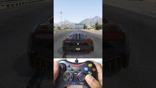 Gta v Black Lamborghini Zentorno Part2 shorts gta5 youtubeshorts [upl. by Daus]