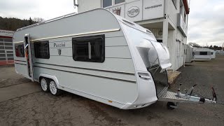 Beste Doppelachser Wohnwagen 2022 TABBERT Puccini 650 Royal Profi F 2022 [upl. by Anitnamaid]