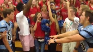 Friday Blitz Newsome High gets pumped up at morning pep rally [upl. by Ikkela]