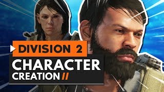 FULL CHARACTER CREATION amp CUSTOMIZATION  The Division 2 [upl. by Zimmermann]