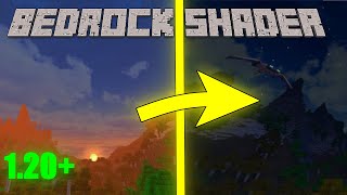 Minecraft Bedrock Shader 120 Ohne Raytracing [upl. by Ursi986]