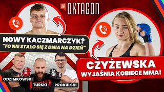 OKTAGON LIVE  PARNASSE ZOSTANIE KOBIETY POZA KSW CZYŻEWSKA W NATARCIU FIGLAK W UFC [upl. by Enninaej909]