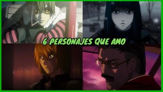 TOP 6 Mis Personajes Favoritos de Death Note [upl. by Auqenat]