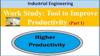 Work Study tool to improve productivity part 1 [upl. by Nac550]