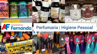 Perfumaria e higiene pessoal loja Armarinhos Fernando  Unidade São Miguel [upl. by Leirea]