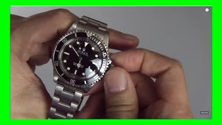 Rolex Submariner  Ref 5513 Meters First [upl. by Odnomra]