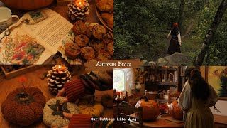 🍁Slow Autumn Days  Preparing an Autumn Feast🍂🕯️ [upl. by Goerke]