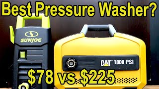 Best Pressure Washer ELECTRIC Ryobi vs Karcher Stanley Sun Joe WEN CAT amp WORX [upl. by Cosme]