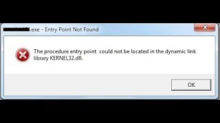 How to Fix kernel32Dll MissingNot Found Error Windows 10 32 Bit64 Bit [upl. by Norak]