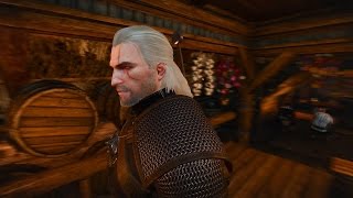 The Witcher 3 Wild Hunt  HairWorks Comparison 1 [upl. by Ellatsirhc495]