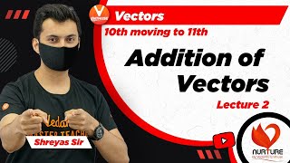 Vectors L2  Addition of Vectors  Class 11 Physics  JEE 2023  Shreyas Sir  Nurture  Vedantu [upl. by Magnusson317]