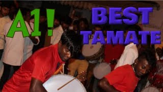 A1 AMAZING Tamate Beats at Hulimavu  Sri Vidya Vinayaka Utsava 2017  Kolar Ramu [upl. by Hcelemile]