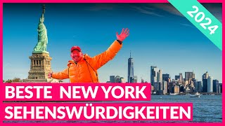 New York Sehenswürdigkeiten 2024 ❤️ DAS darfst du nicht verpassen [upl. by Hsirrehc93]