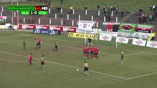 Glentoran 11 Coleraine [upl. by Ringe254]