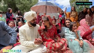 Wakhi cultural wedding ceremony 😍 Munira ki shadi 👰‍♀️🤵‍♂️ unseen wedding ceremony in Pakistan [upl. by Tsan]