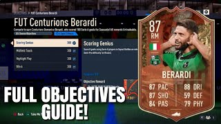 How To Complete FUT CENTURIONS BERARDI Objectives  FIFA 23 Ultimate Team [upl. by Ahsima]