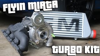 FLYIN MIATA TURBO KIT UNBOXING [upl. by Treharne855]