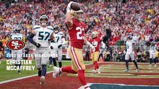 Christian McCaffrey Top Plays of the 2022 Season [upl. by Haywood352]