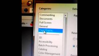 Changing Default Page display in Adobe Acrobat Pro 8 [upl. by Ahserkal871]