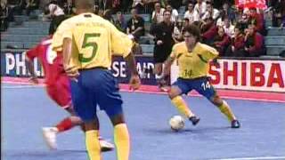 2004年FIFA世界盃五人制足球錦標賽巴西VS泰國上半場FIFA 2004 World Cup Futsal Championship Brazil VS Thailand Half [upl. by Porcia]