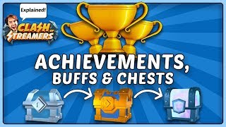 Achievements Buffs amp Chests Guide  Clash of Streamers Explained [upl. by Oniger261]