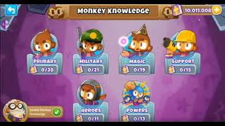 bloons tower defense 6  WORKING MONKEY KNOWLEDGE HACK  BTD6 [upl. by Conrad]