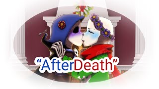 Mistletoe   A Afterdeath ship video  Art  Gacha Plus  Sans AU  Read desc [upl. by Getter]