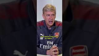 Arsène Wenger parle de l’entraîneur 🧠 wenger coaching football france arsenal edit [upl. by Glimp248]