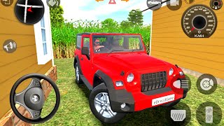 4x4 Mahindra Thar City Driving 😎 gadi wala game  Car Game Android Gameplay [upl. by Sadonia657]